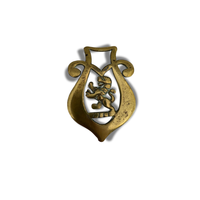 Horse Brass Scarf Necklaces