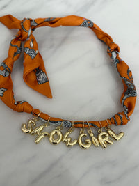 Showgirl Scarf Necklace