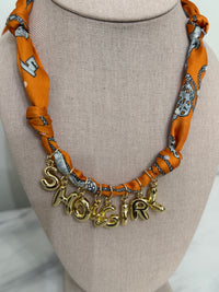 Showgirl Scarf Necklace