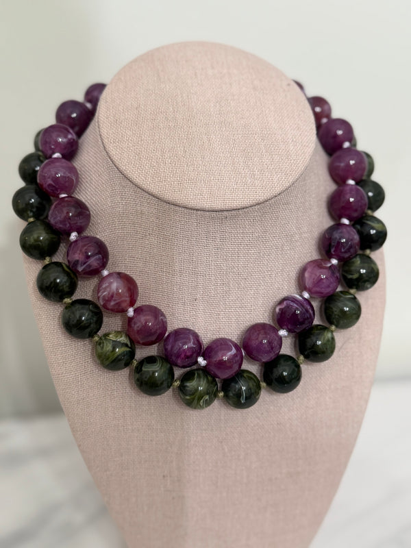 Beaded Gumball Necklace