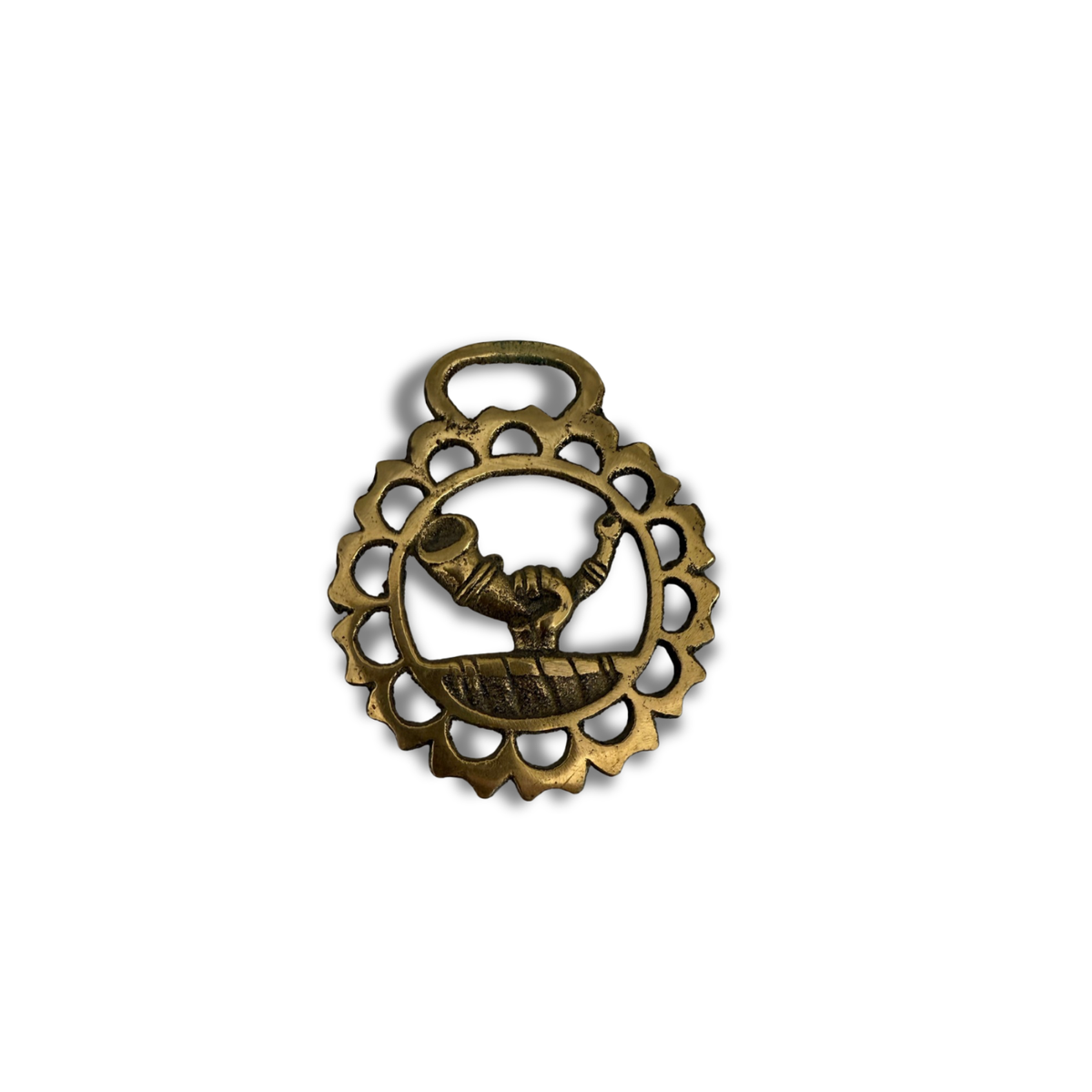 Horse Brass Scarf Necklaces