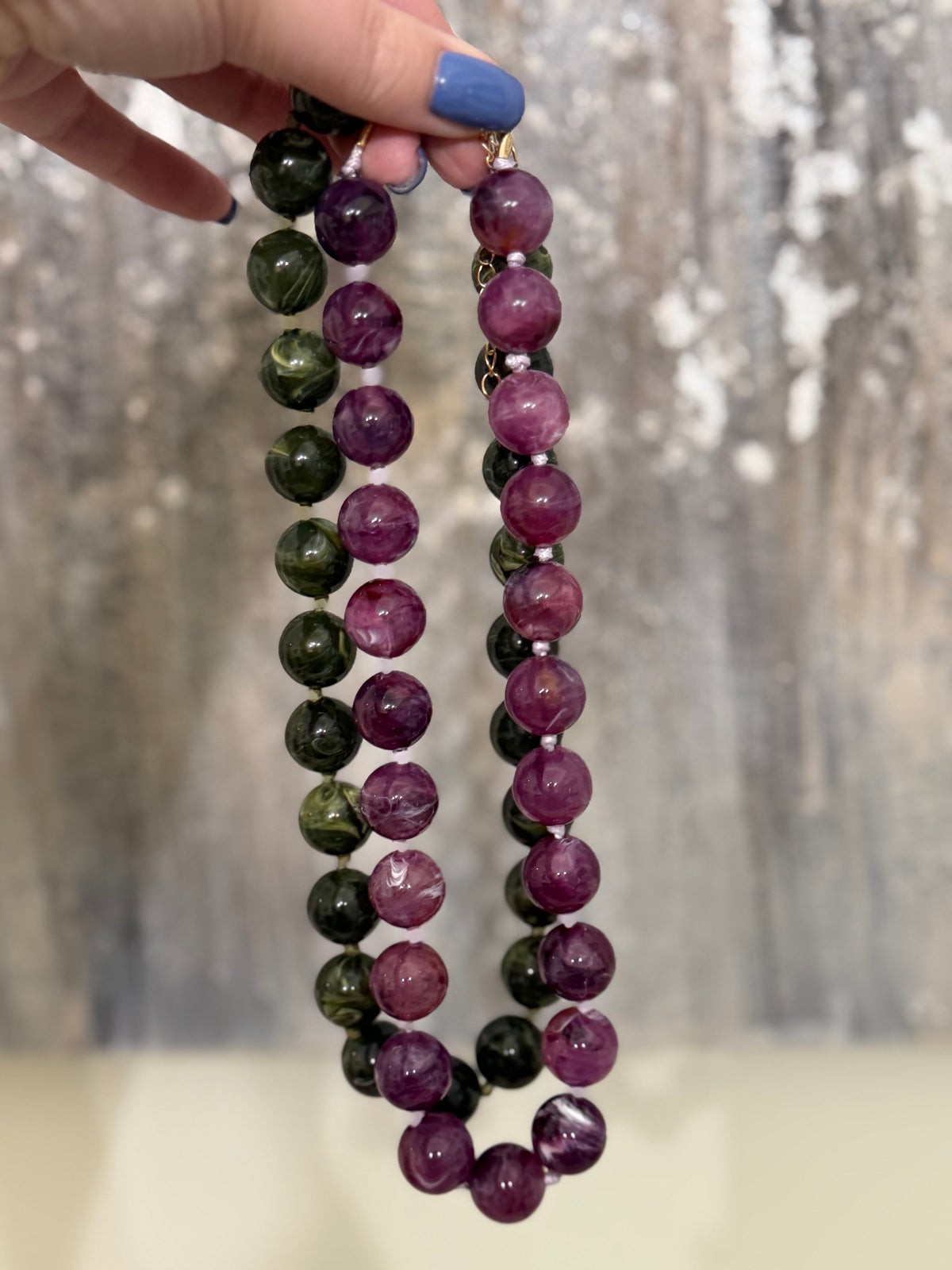 Beaded Gumball Necklace