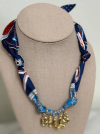 Buffalo Bills Scarf Necklace