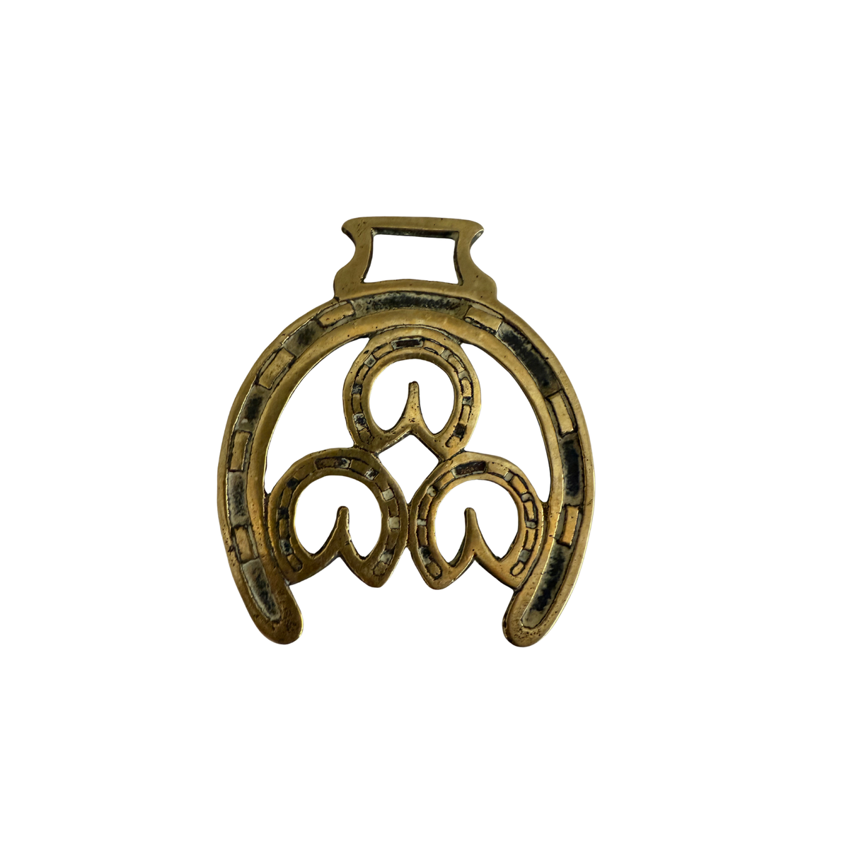 Horse Brass Scarf Necklaces