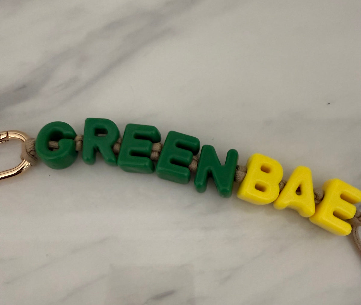 Green Bae Bag Charm