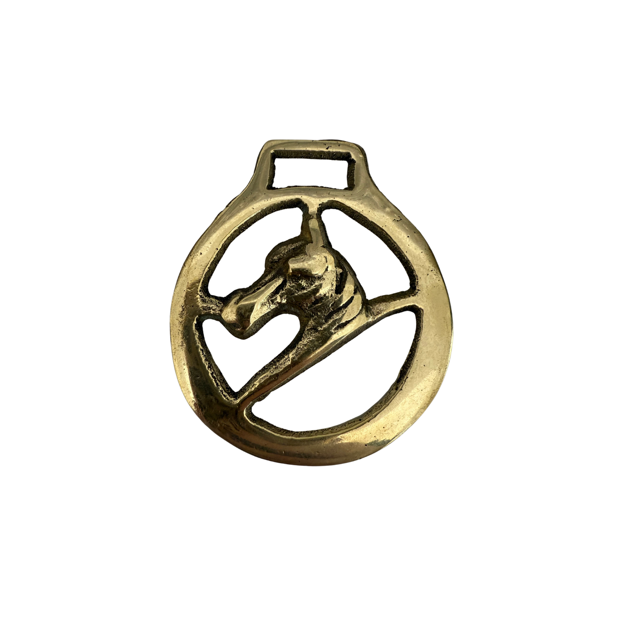 Horse Brass Scarf Necklaces