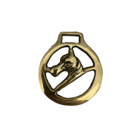 Horse Brass Scarf Necklaces