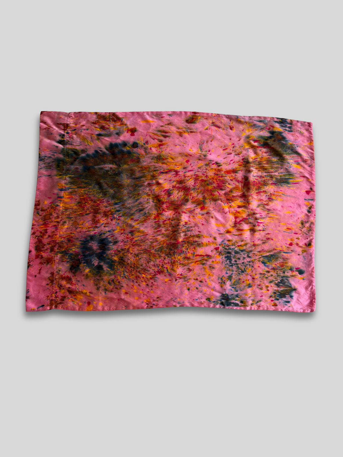 DYE STUDY - BRIGHT CORAL