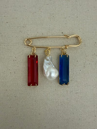 Americana Pin Brooch