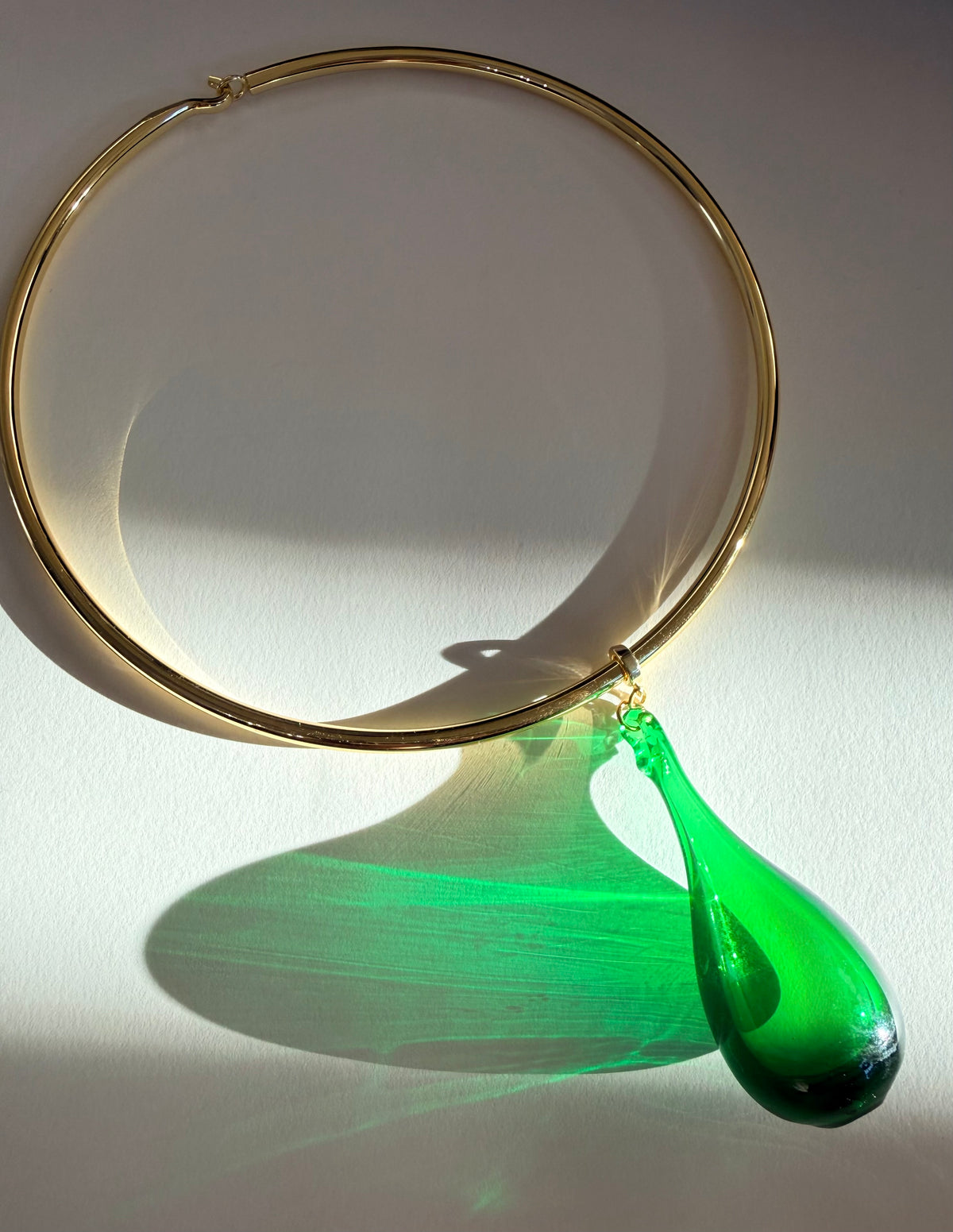 Glacé Collar in Emerald