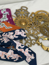 Horse Brass Scarf Necklaces