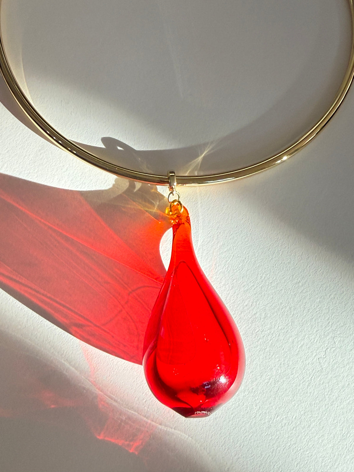 Glacé Collar in Ruby