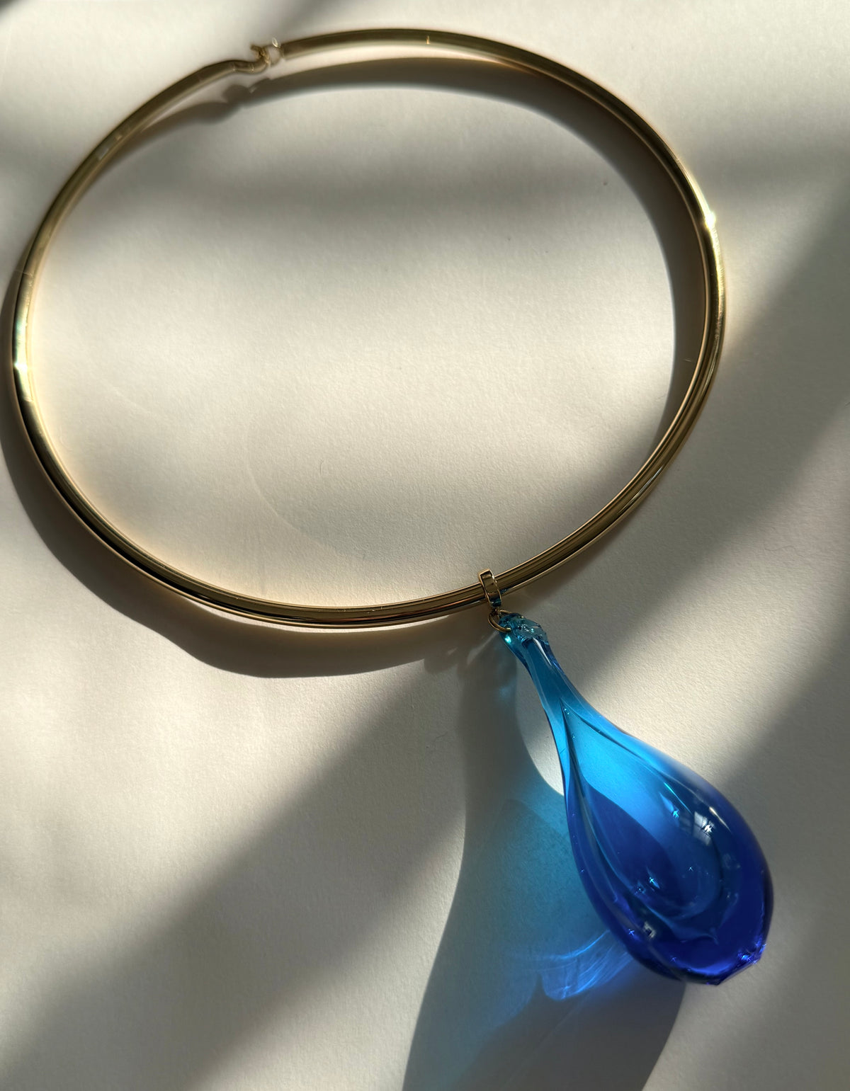 Glacé Collar in Aqua
