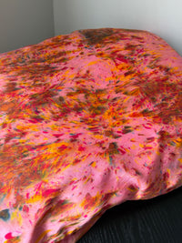 DYE STUDY - BRIGHT CORAL