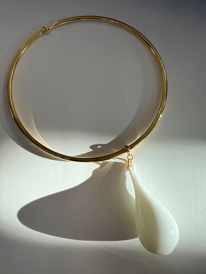 Glacé Collar in Milk