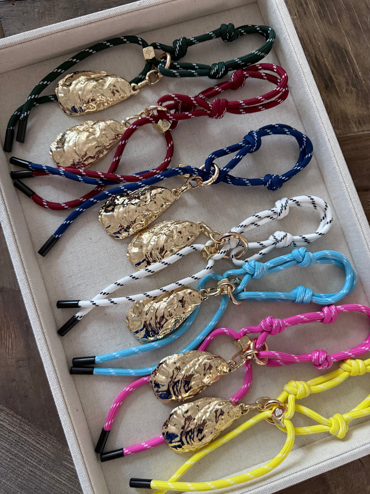 Oyster Bag Charm