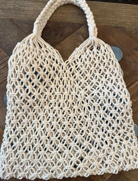 Light Blue Capiz Shell Bag